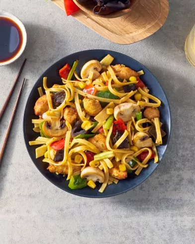 Wokpfanne Bami Goreng