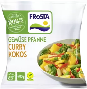 Gemüse Pfanne Curry Kokos