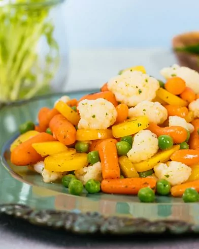 Gemüse Pfanne Sommergarten