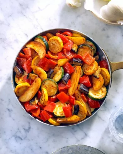 Gemüse Pfanne alla Mediterranea