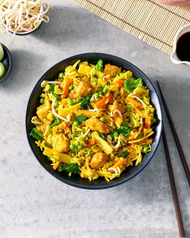 Wokpfanne Nasi Goreng