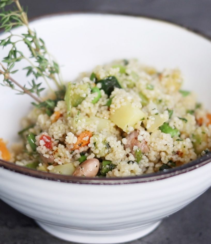 Minestrone mit Couscous • Rezept FRoSTA