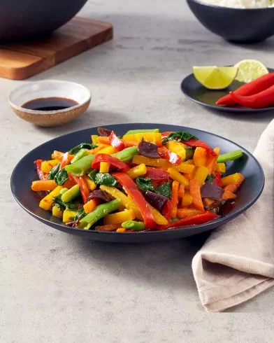 Gemüse Pfanne Wok Mix