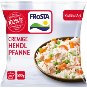 Cremige Hendlpfanne Risi Bisi