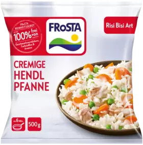 Cremige Hendlpfanne Risi Bisi