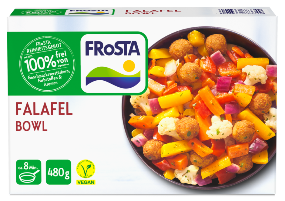 Frosta - Tiefkühlgerichte mit dem Reinheitsgebot