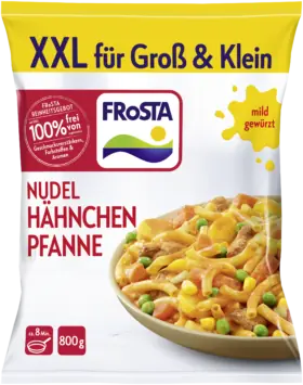 Nudel Hähnchen Pfanne