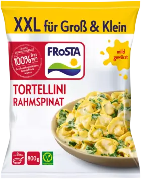 Tortellini Rahmspinat